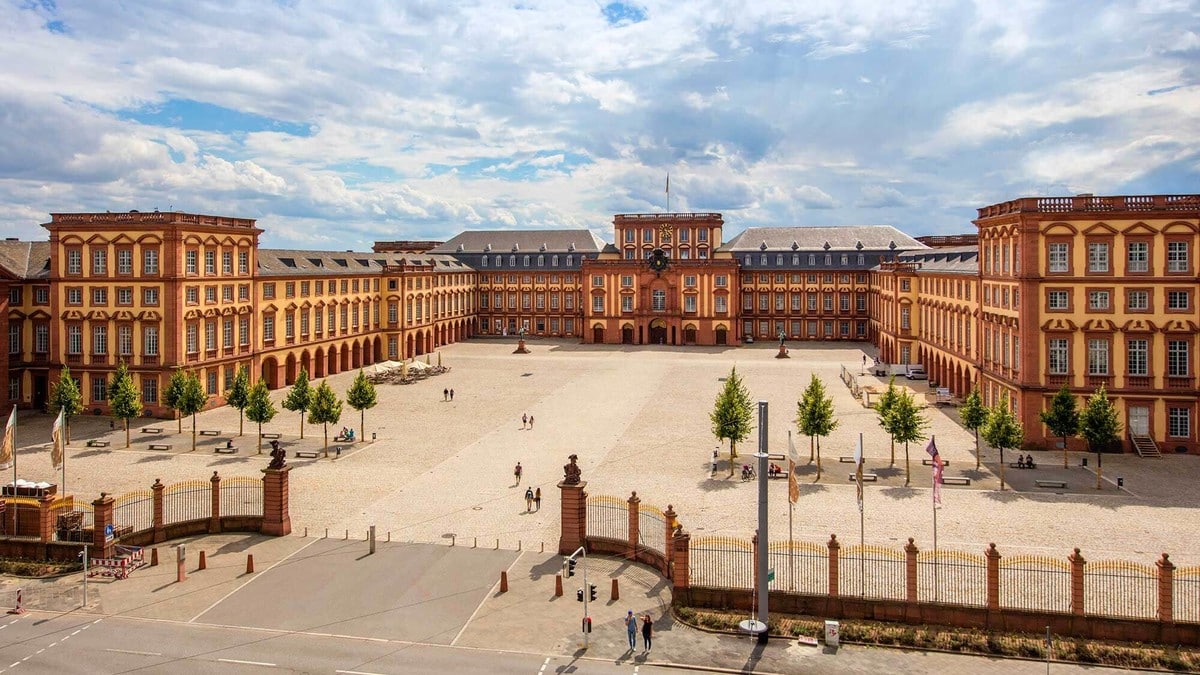 Mannheim Baroque Palace. Fly Private to Mannheim.