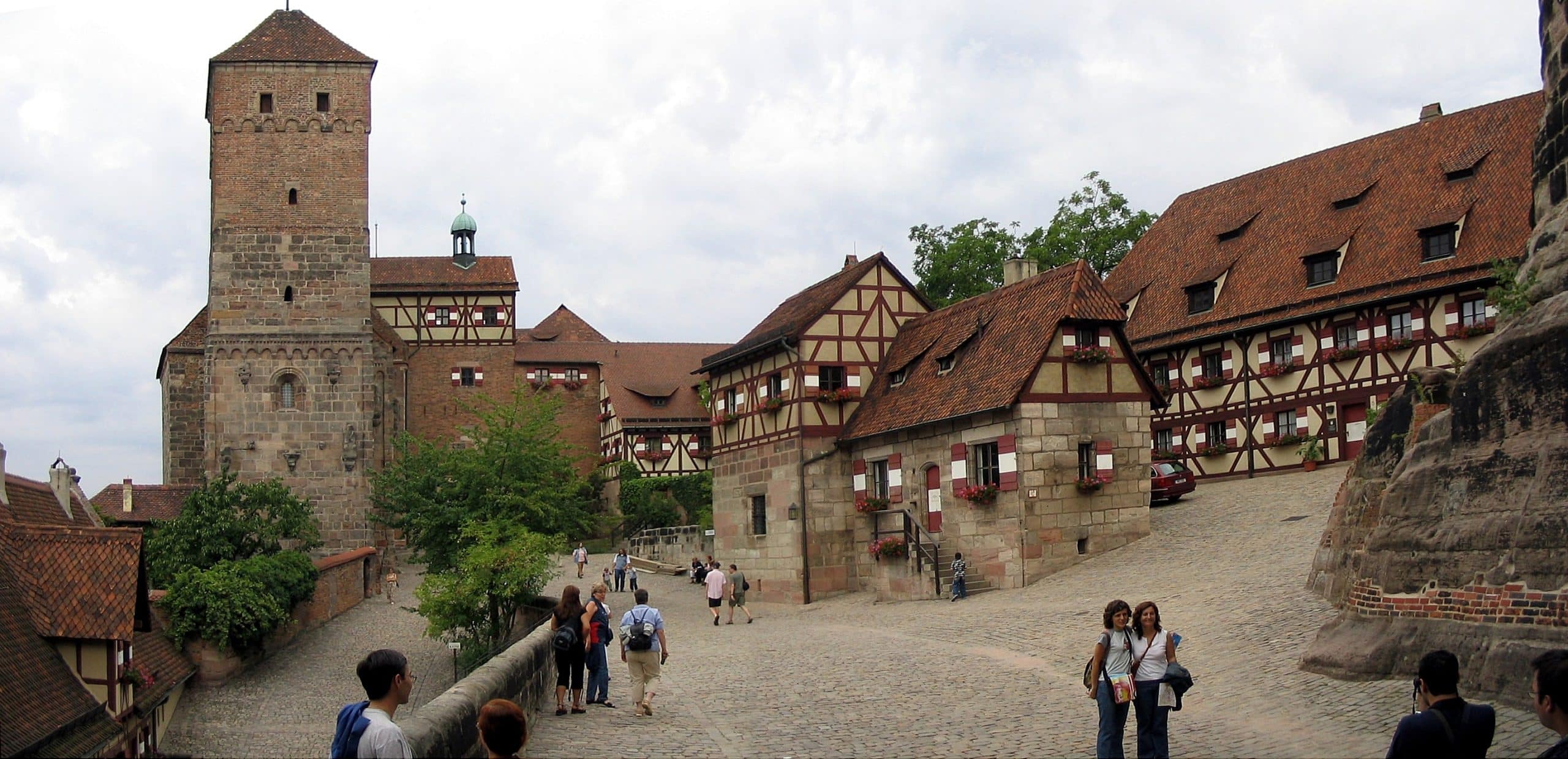 Kaiserburg Castle in Nuremberg.