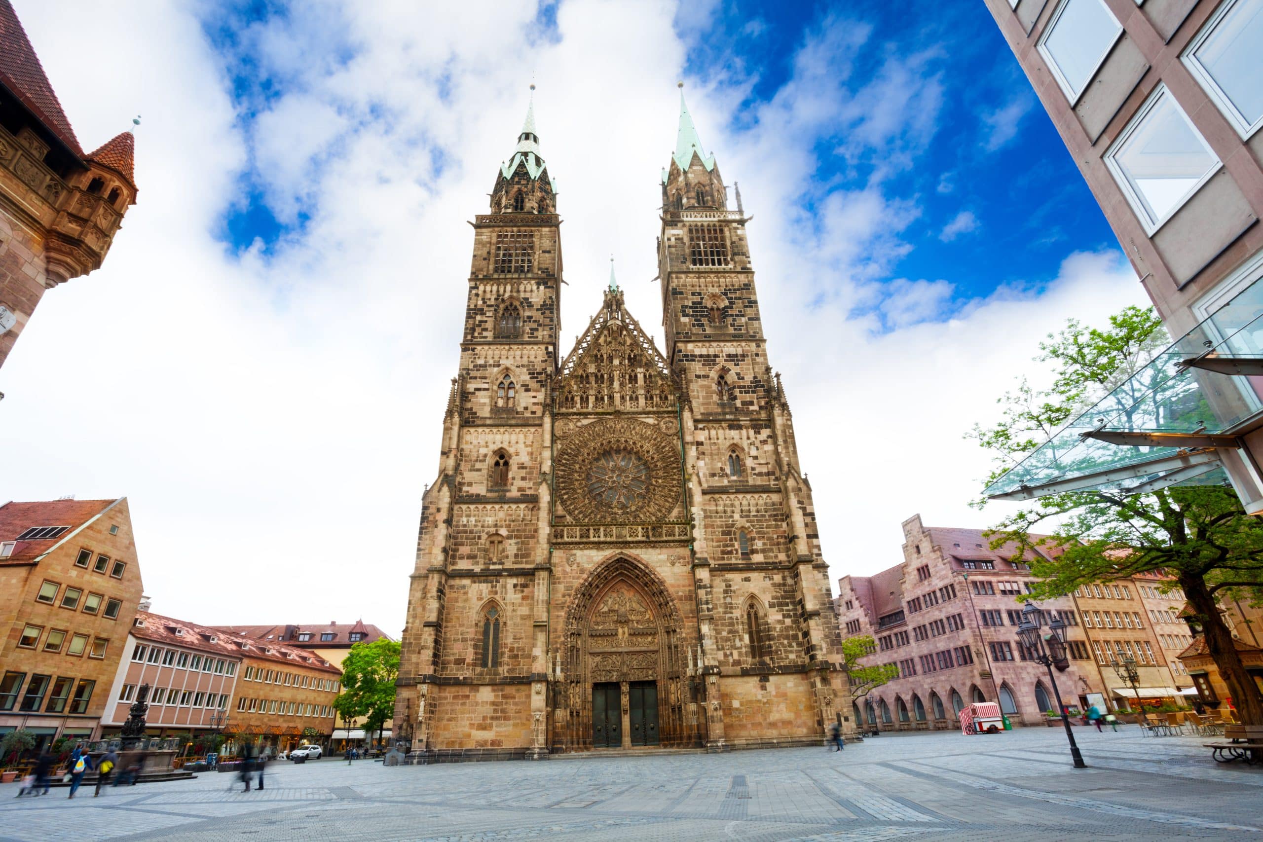 St Lawrence Church In Nuremberg. Fly Private to Nuremberg.