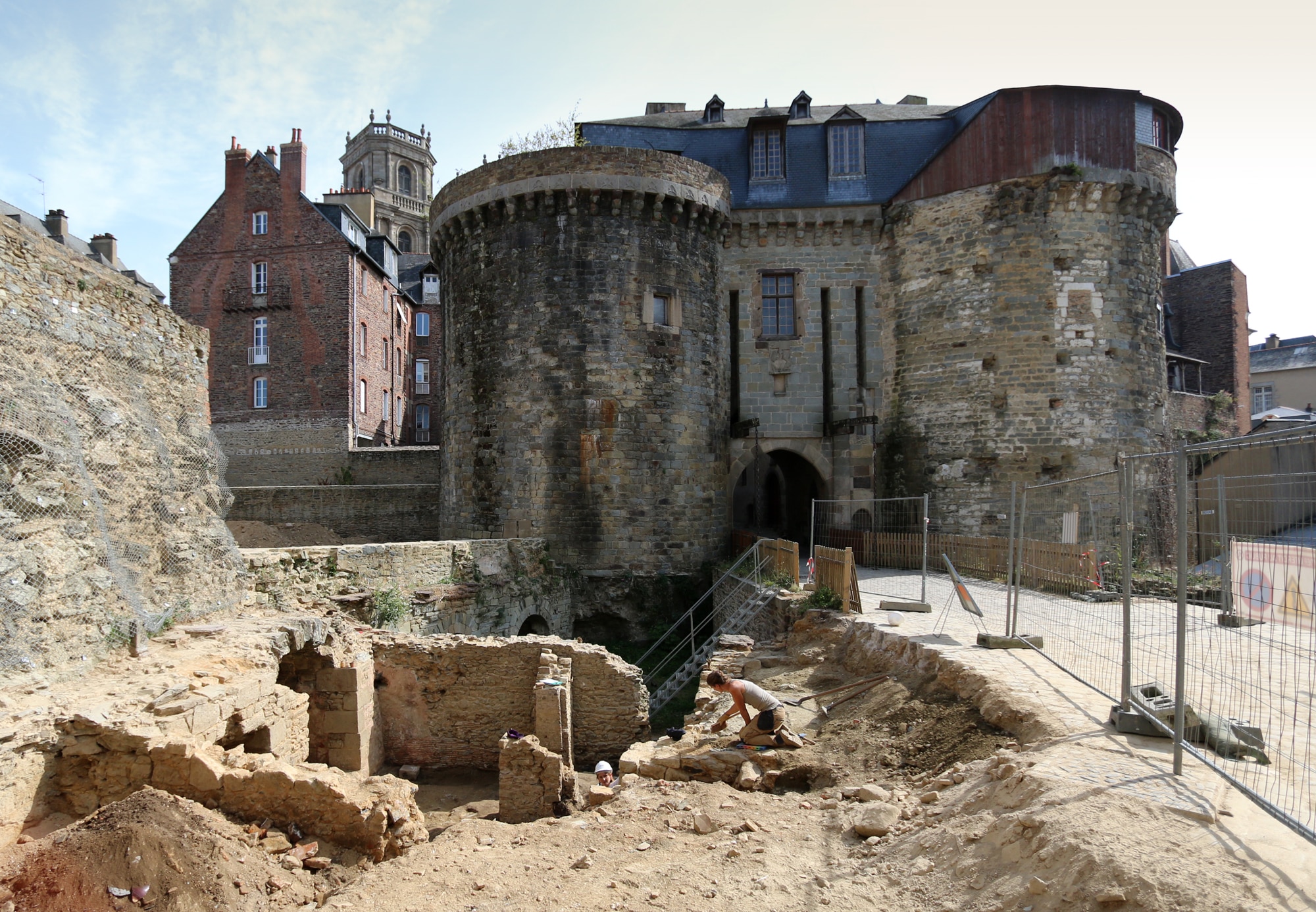 The Mordelaises Gates. Fly Private to Rennes.