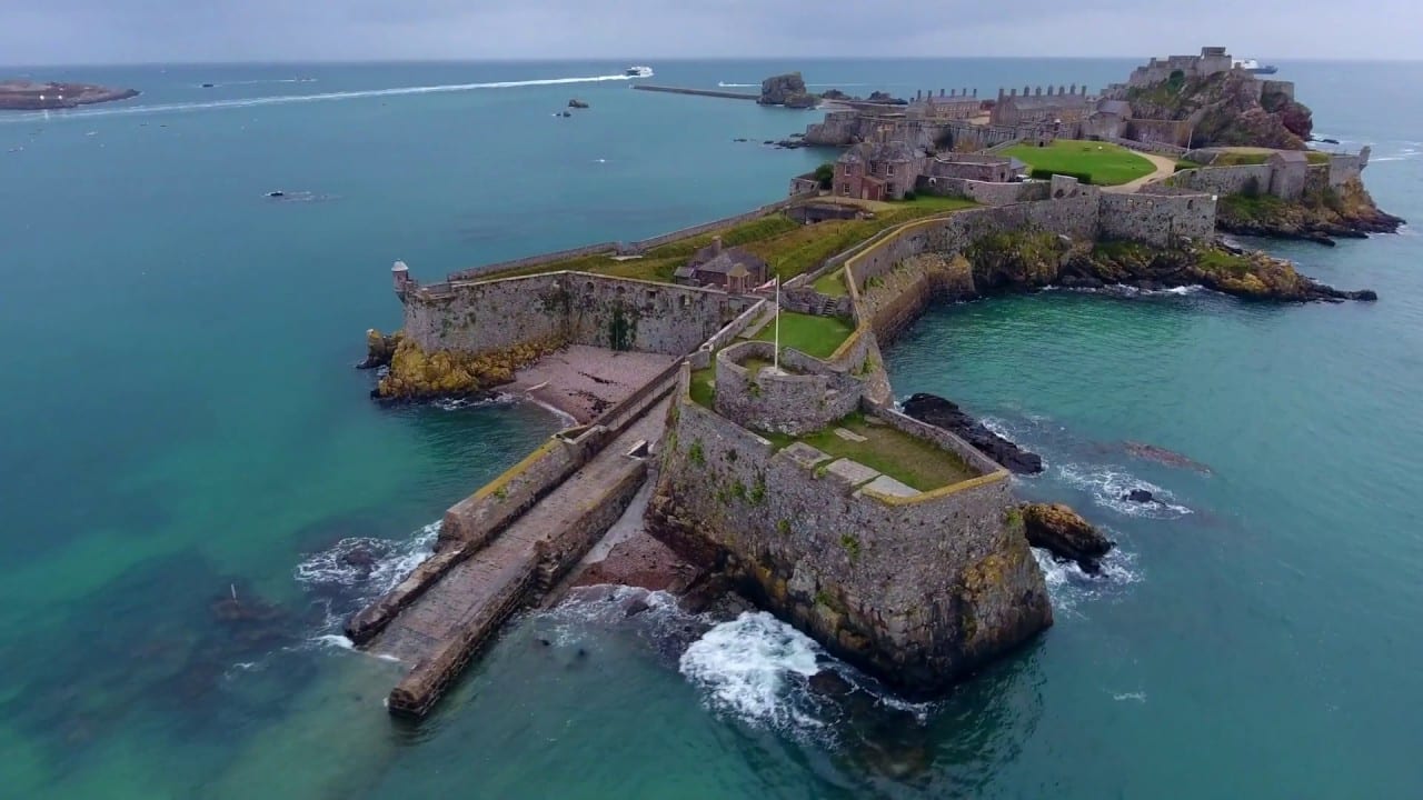 Elizabeth Castle. Fly Private to Saint Helier