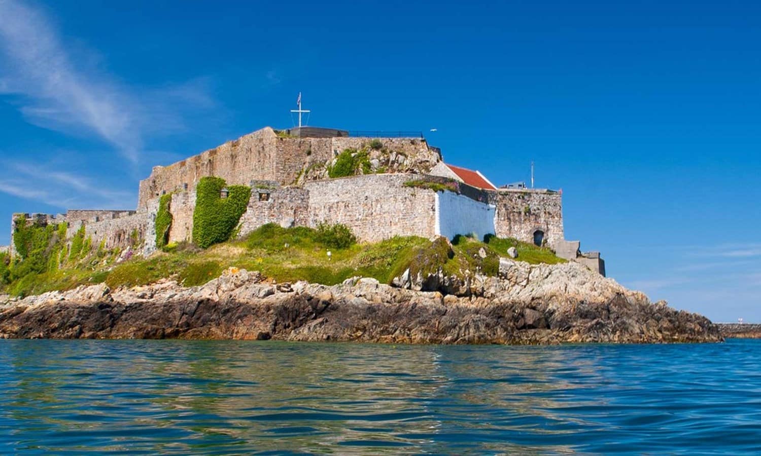 Castle Cornet. Fly Private to Saint Peter Port