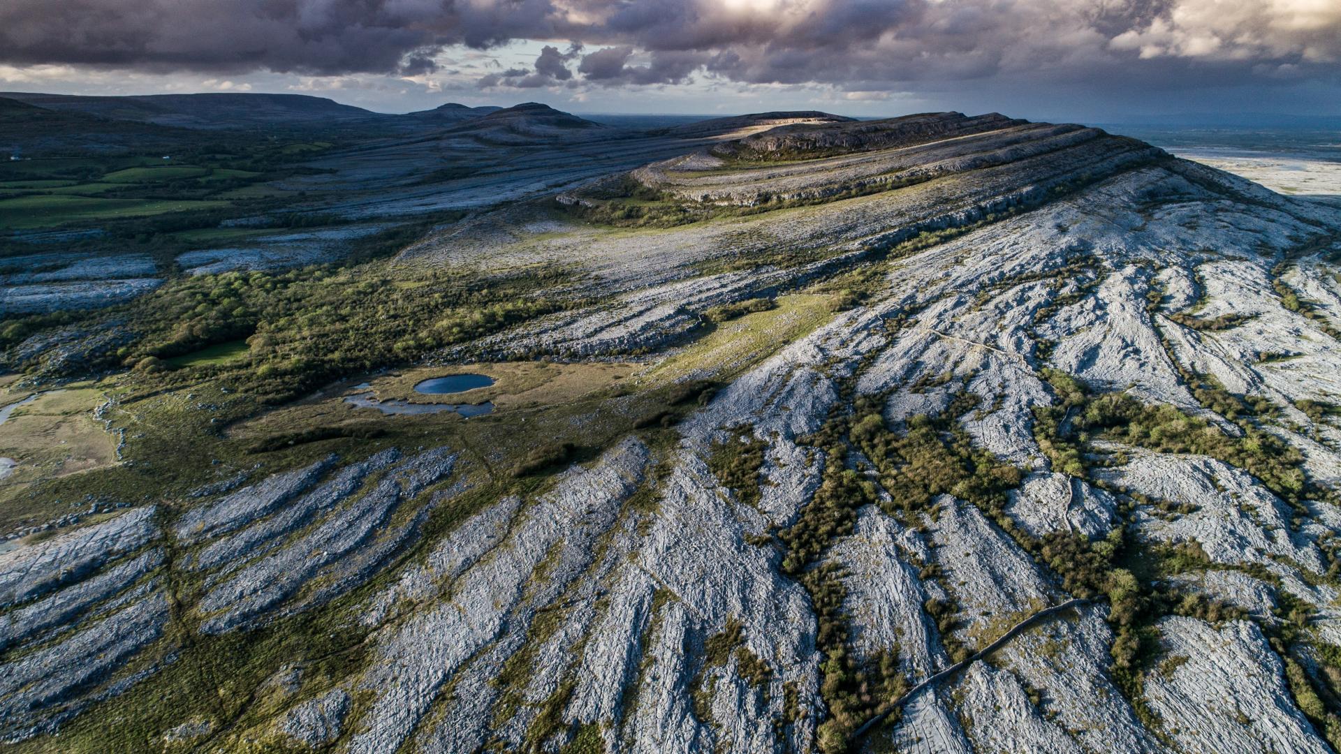 The Burren. Fly Private to Shannon.