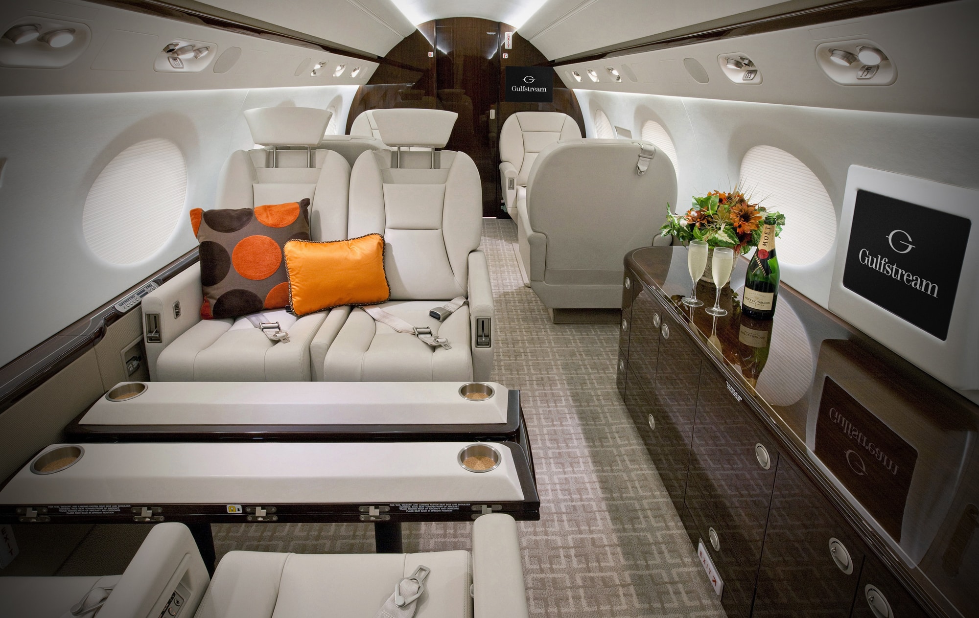 Gulfstream G450 Interior