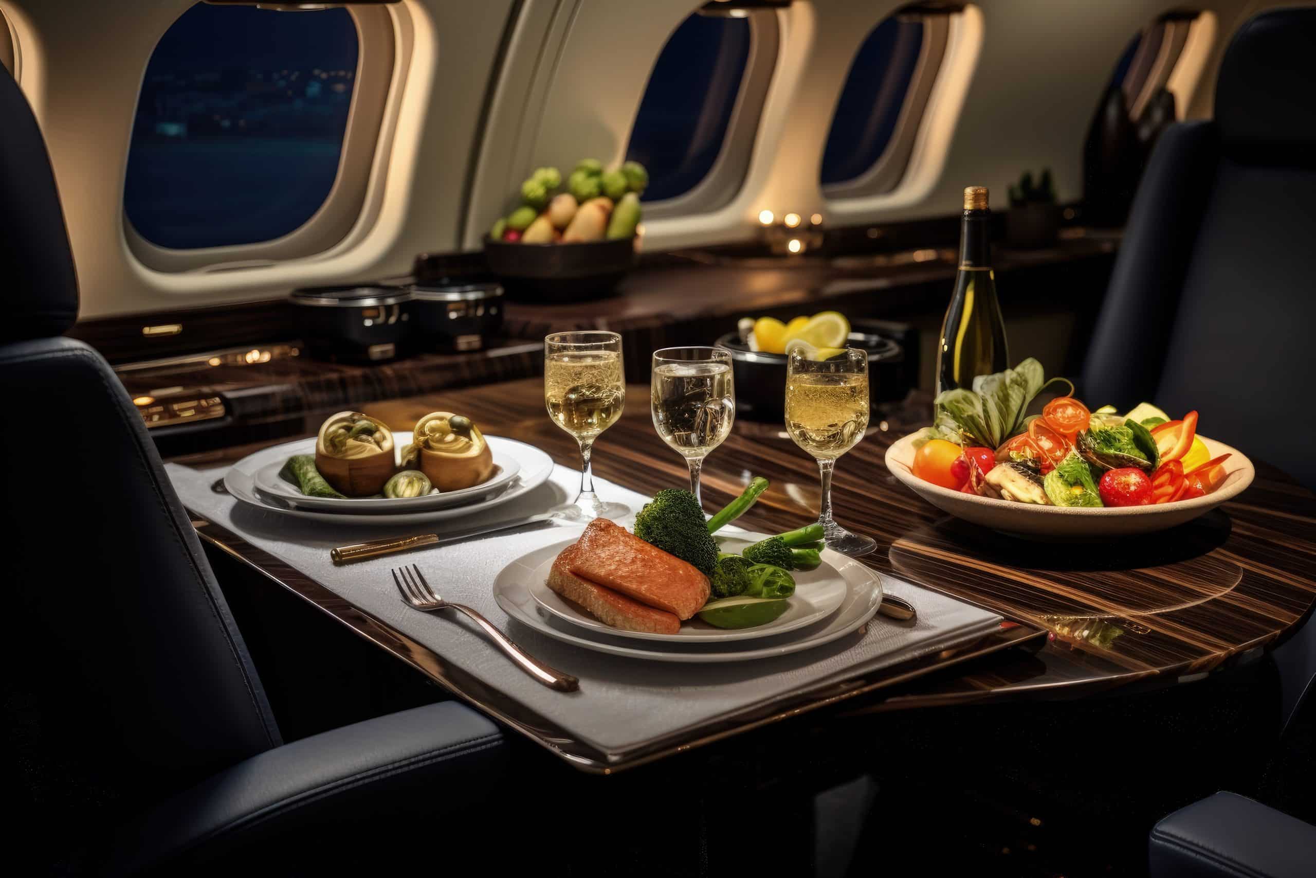 Private Jet Membership Catering