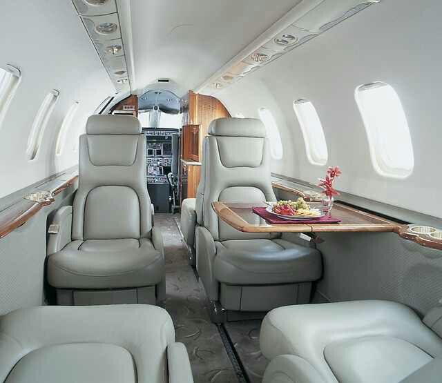 Learjet 45 Interior