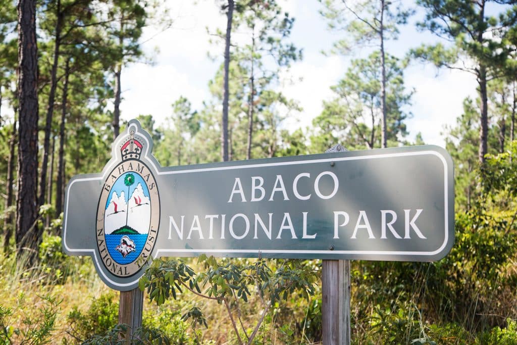 Abaco Bahamas National Park.