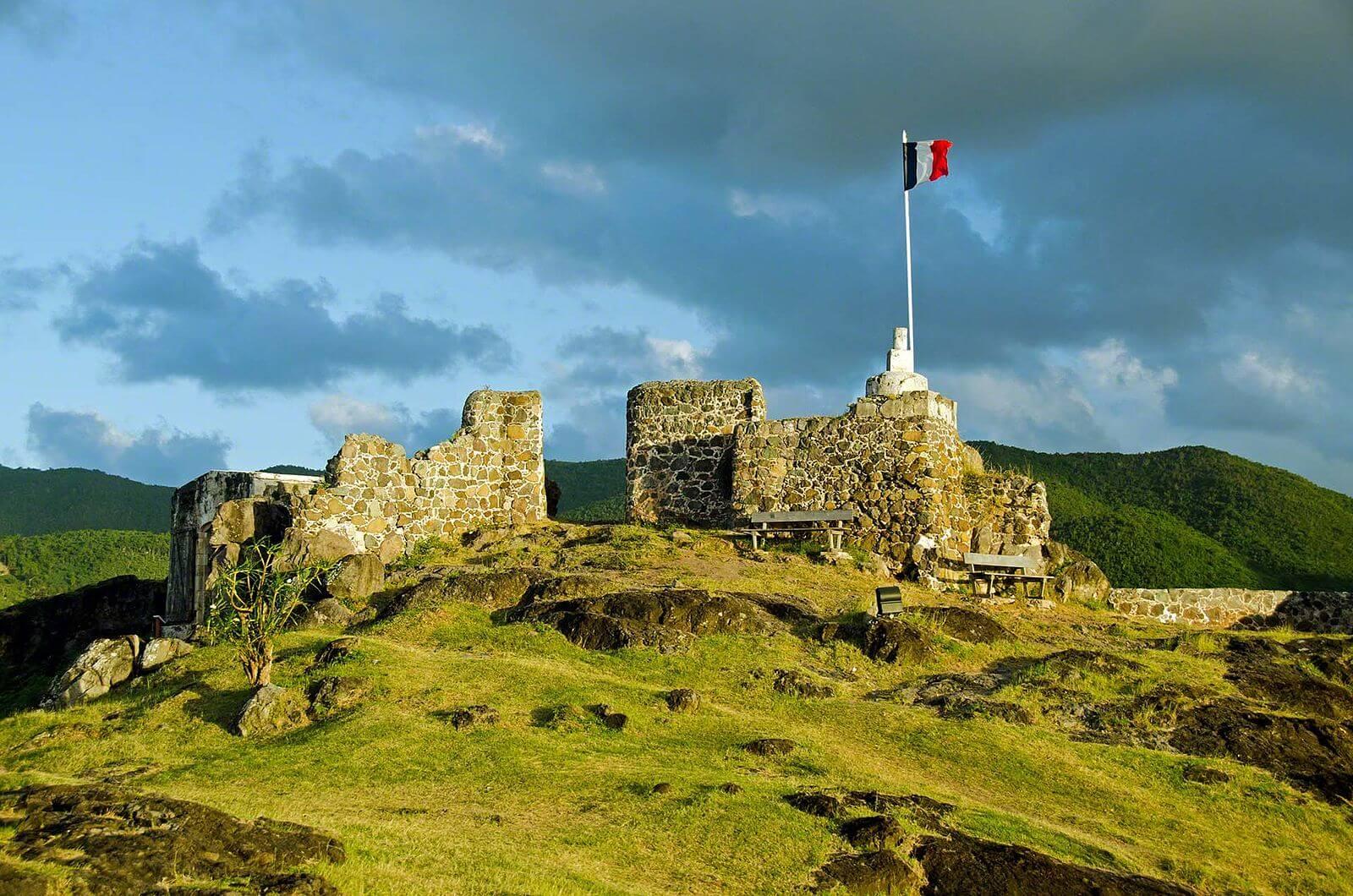 Visit Fort Louis in Saint Martin. Fly Private Jet to Saint Martin.