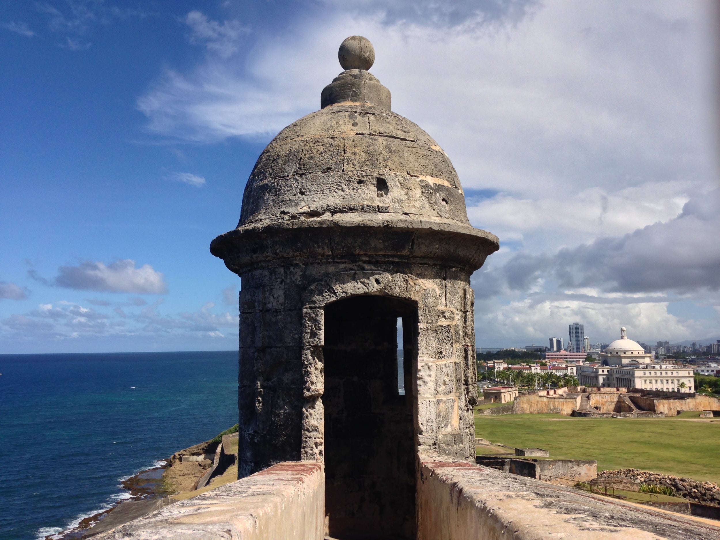 Castillo San Cristóbal. Fly Private to San Juan.