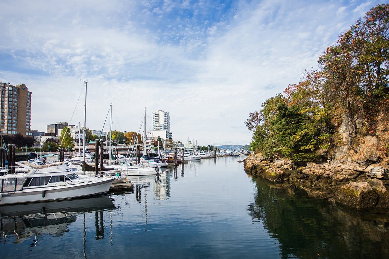 Harbourfront Walkway. Fly Private to Nanaimo.