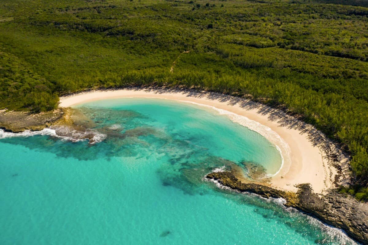 Ben Bay Beach. Flt Private to North Eleuthera.