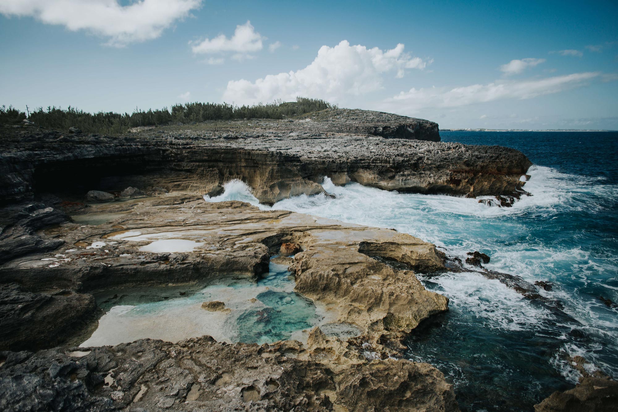 The Queens Bath, Eleuthera, the Bahamas