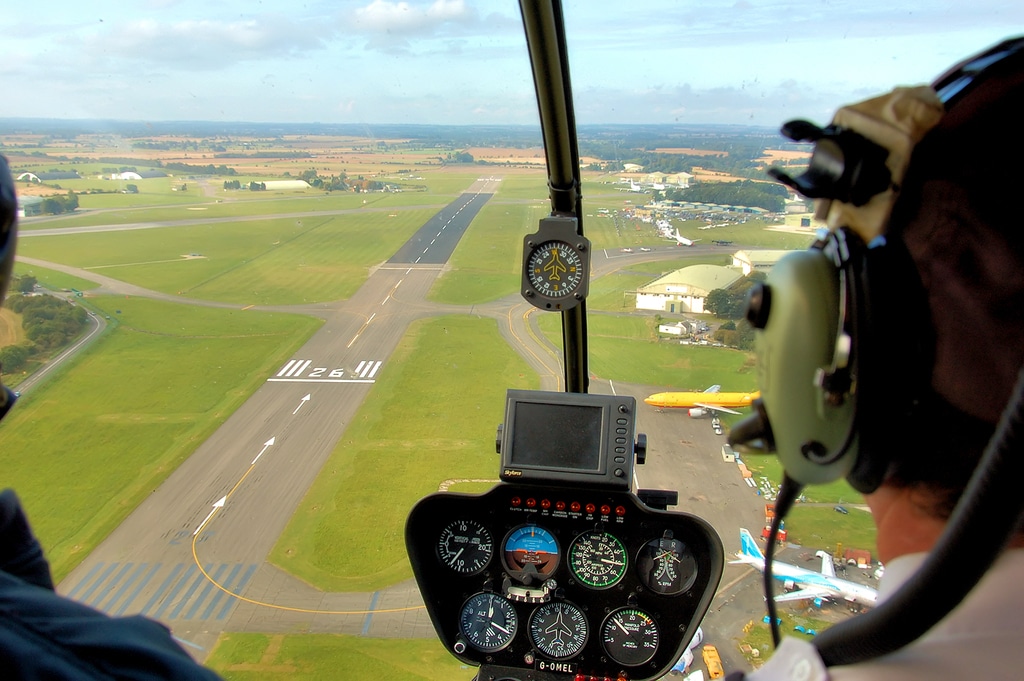 Bird's eye view with Aberdeen Helicopters Ltd.