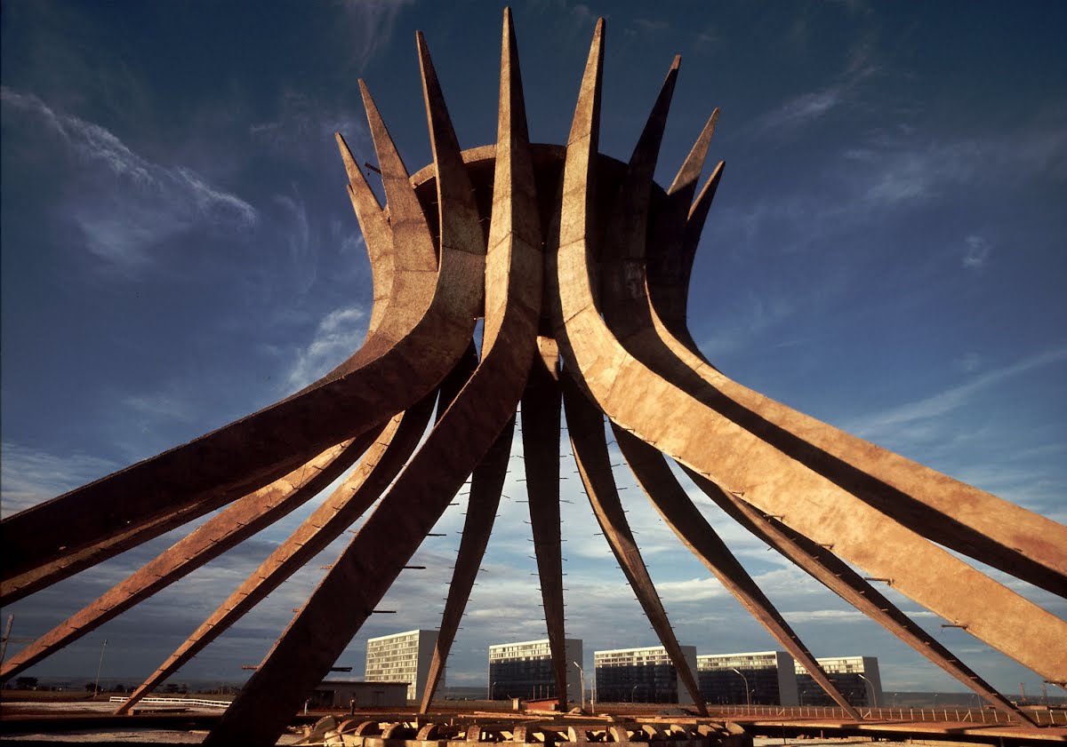 Metropolitan Cathedral. Fly Private to Brasilia.