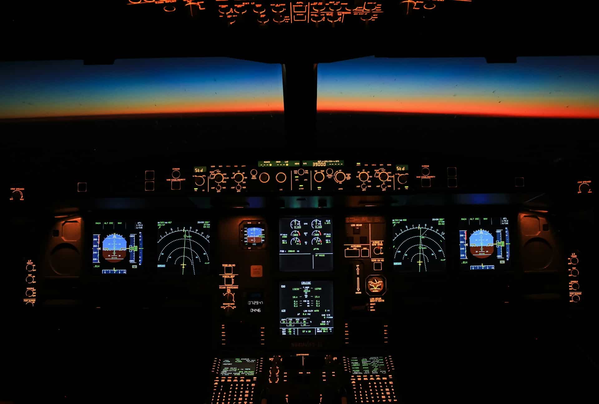 Cockpit at Sundown, Credit Andres Dallimonti, Unsplash