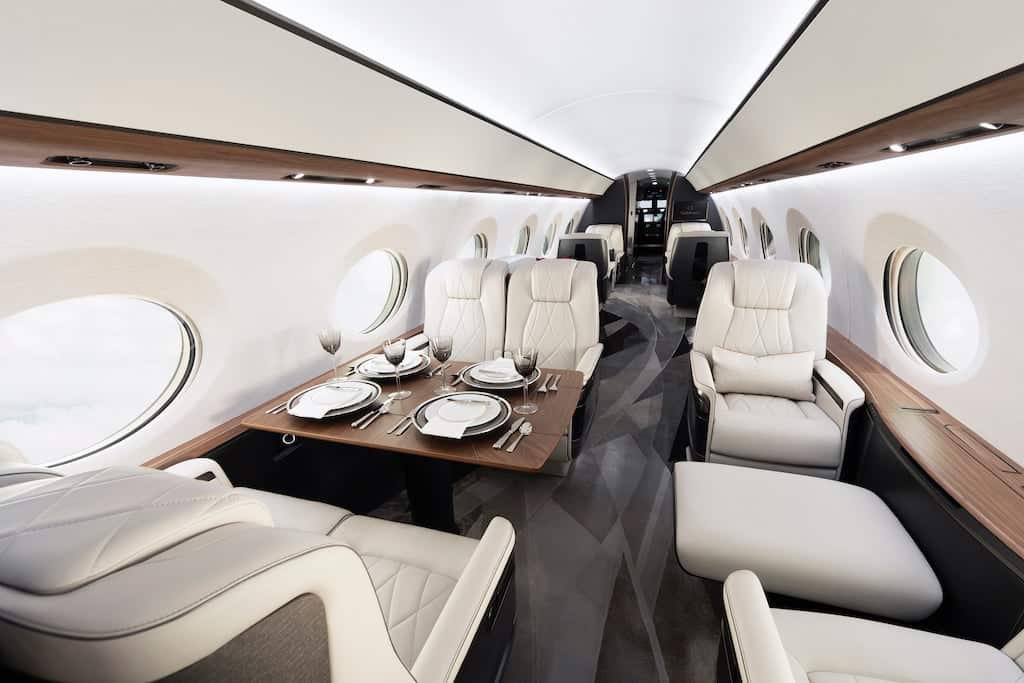 Gulfstream G700 Cabin interior